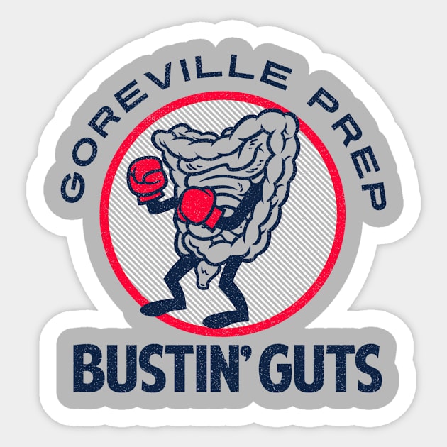 Bustin' Guts Sticker by GiMETZCO!